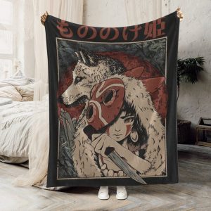 Anime Princess Mononoke Blanket - NL1111725