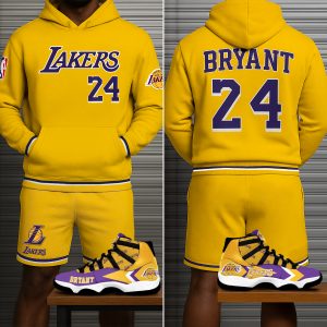 LAL Hoodie, Shorts & Sneaker Custom Set - XX090508