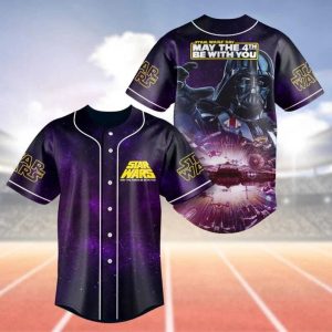 Star Wars May the 4th Be With You MLB Custom Baseball Jersey Shirt - NL928625