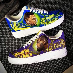 LeBron James x Stephen Curry AF1 Sneaker, Gift For Fan - XX240402