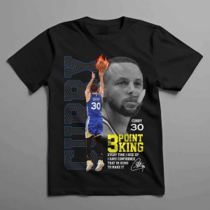 Curry 30 The 3 Point King T-Shirt  - XX190503