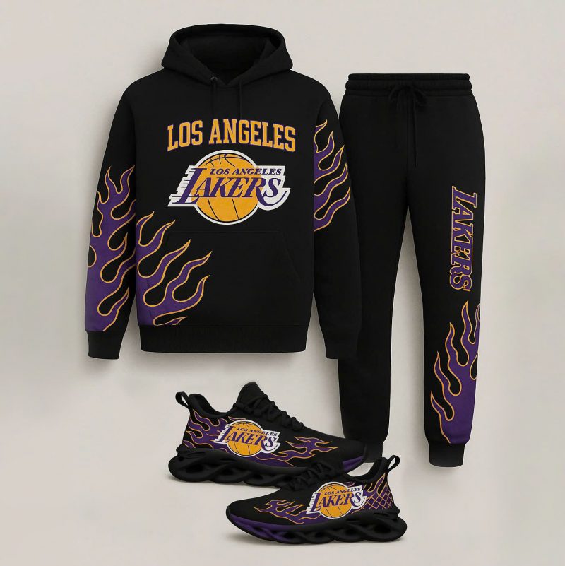 LAL Hoodie, Sweatpants & Sneaker Custom Set - XX200502