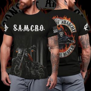 Movie Sons of Anarchy x MLB Baseball T-shirt - NL49725